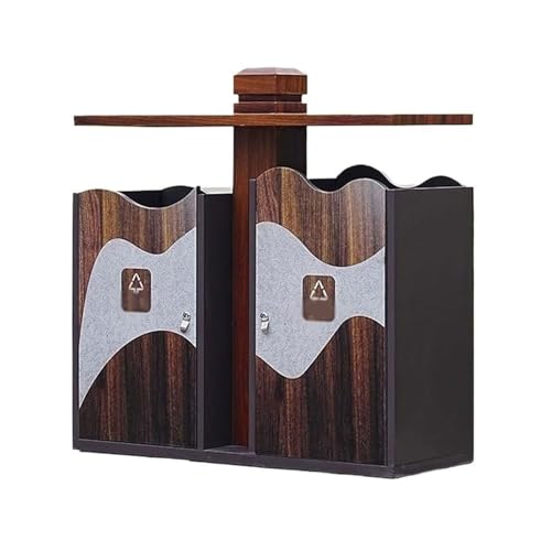 Kx9Lb8d Mülltonnen für den Außenbereich Outdoor-Mülleimer aus Holzimitat im chinesischen Stil, klassifizierter Metallmülleimer Kx9Lb8d Mülltonnen für den Außenbereich Outdoor-Mülleimer aus Holzimitat im chinesischen Stil, klassifizierter Metallmülleimer von Kx9Lb8d