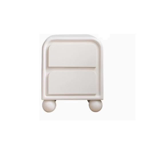 Kx9Lb8d Nachttische Nachttisch, Kleiner Beistelltisch, Schlafzimmer, moderner for, Wohnzimmer, Arbeitszimmer(Weiß,Klein) von Kx9Lb8d