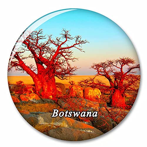 Botswana Kühlschrank Magnete Dekorative Magnet Flaschenöffner Tourist City Travel Souvenir Collection Geschenk Starker Kühlschrank Aufkleber von Desert Eagle