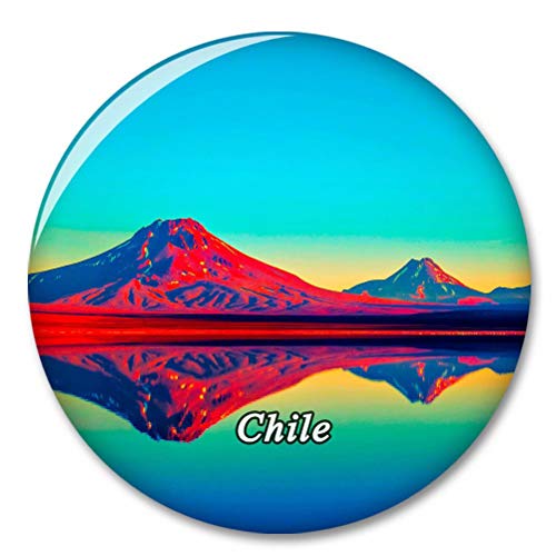 Chile Kühlschrank Magnete Dekorative Magnet Flaschenöffner Tourist City Travel Souvenir Collection Geschenk Starker Kühlschrank Aufkleber von Desert Eagle