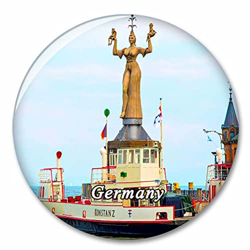 Deutschland Konstanzer Hafen Konstanz Kühlschrank Magnete Dekorative Magnet Flaschenöffner Tourist City Travel Souvenir Collection Geschenk Starker Kühlschrank Aufkleber von Desert Eagle