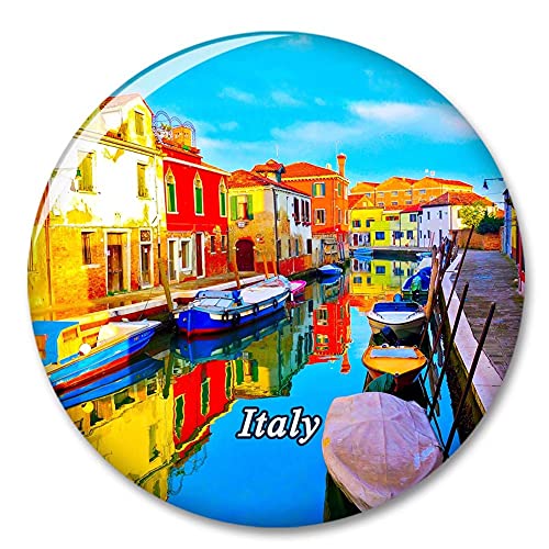 Italy Murano Venice Fridge Magnet Decorative Magnet Tourist City Travel Souvenir Collection Gift Strong Refrigerator Sticker von Kxrsm