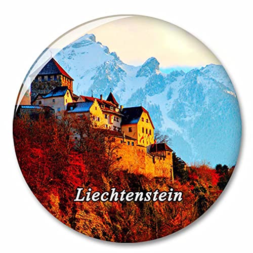 Liechtenstein Kühlschrankmagnet Dekorativer Magnet Touristische Stadt Reise Souvenir Sammlung Geschenk Starker Kühlschrank Aufkleber von Desert Eagle