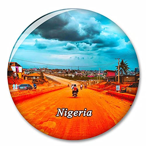 Nigeria Kühlschrank Magnete Dekorative Magnet Flaschenöffner Tourist City Travel Souvenir Collection Geschenk Starker Kühlschrank Aufkleber von Desert Eagle