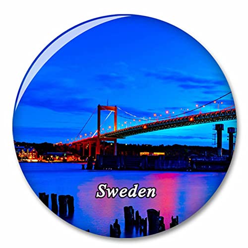 Schweden Älvsborgsbron Göteborg Kühlschrank Magnete Dekorative Magnet Flaschenöffner Tourist City Travel Souvenir Collection Geschenk Starker Kühlschrank Aufkleber von Desert Eagle