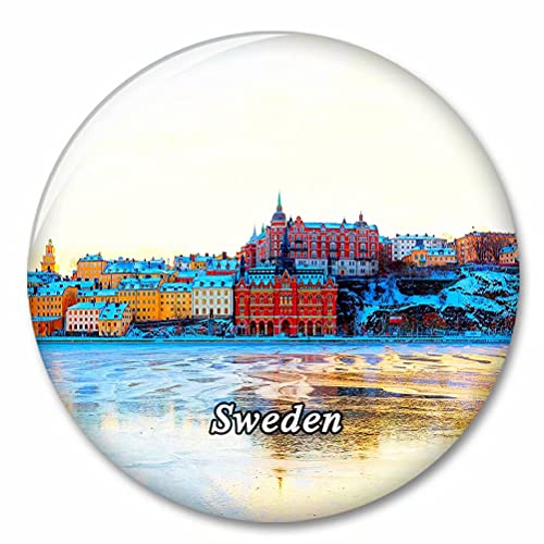 Schweden Stockholm Kühlschrank Magnete Dekorative Magnet Flaschenöffner Tourist City Travel Souvenir Collection Geschenk Starker Kühlschrank Aufkleber von Desert Eagle