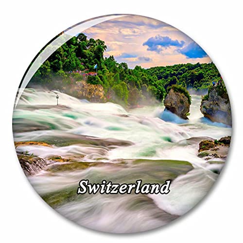 Schweiz Rheinfälle Schaffhausen Kühlschrank Magnete Dekorative Magnet Flaschenöffner Tourist City Travel Souvenir Collection Geschenk Starker Kühlschrank Aufkleber von Desert Eagle