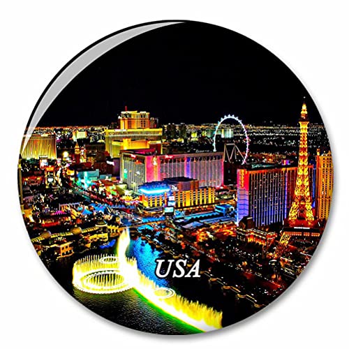 USA Amerika Brunnen von Bellagio Las Vegas Kühlschrank Magnete Dekorative Magnet Flaschenöffner Tourist City Travel Souvenir Collection Geschenk Starker Kühlschrank Aufkleber von Desert Eagle