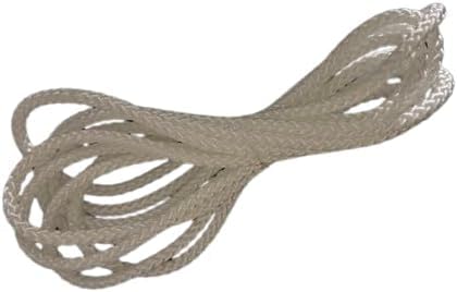 KyJyGy Endlosschnur, 122 cm, Weiß, 2,7 mm KyJyGy Endlosschnur, 122 cm, Weiß, 2,7 mm von KyJyGy Smart Accessories