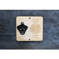 Personalisierter Bieröffner - Mit Magnet Möglich/ Wandflaschenöffner Dartgeschenk Personalisierter Bieröffner - Mit Magnet Möglich/ Wandflaschenöffner Dartgeschenk von KyffhaeuserDesign
