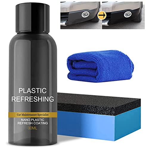 Kylewo Plastic Revitalizing Coating Agent, Nano Plastic Refreshing Coating,Plastic Parts Refurbish Agent for Car,Automotive Interior Cleaning Agent von Kylewo