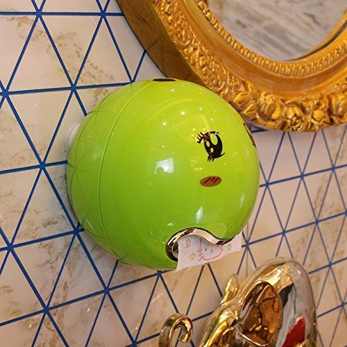 Kylewo Plastik Tissue Box,Toilettenpapierhalter Box Ball Shaped Nette Bad Wc wasserdichte Toilettenpapier Box Rollen Papierhalter für Bad von Kylewo