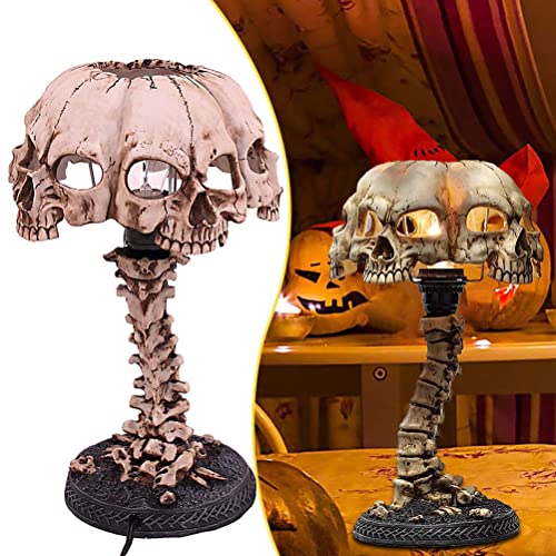 Skelett-Tischlampe, Skelett-Nachtlampe, Halloween-Industrie-Retro-Stil-Lampe, Skelett-Tischlampe, kreative Skelett-Nachtlampe, Halloween-Industrie-Retro-Stil-Lampe, Horror-Schlafzimmer-Dekoration von Kylewo