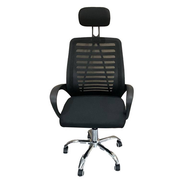 Kynast Bürostuhl Chefsessel mit Kopfstütze Drehstuhl Schreibtischstuhl Bürosessel, ergonomischer Sitz mit Armlehnen von Kynast