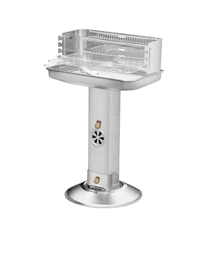 Kynast Exclusiv Standgrill Edelstahl Säulengrill "Family Star" Holzkohlegrill Barbeque-Grill Barbecue Kohlegrill von Kynast Garden