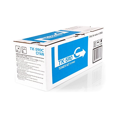 Kyocera/Mita FS-C 5250 DN (TK-590 C / 1T02KVCNL0) FS-S 5250DN - Original Toner Cyan - 5.000 Seiten von Kyocera