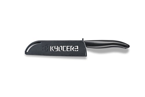 KYOCERA Klingenschutz BG-130 optimaler Messerschutz für Keramikmesser, Keramikklingen. Geeignet für Klingen bis 11,5 bis 13 cm Länge. Aus Kunststoff. Schwarz. von KYOCERA Kitchen Products