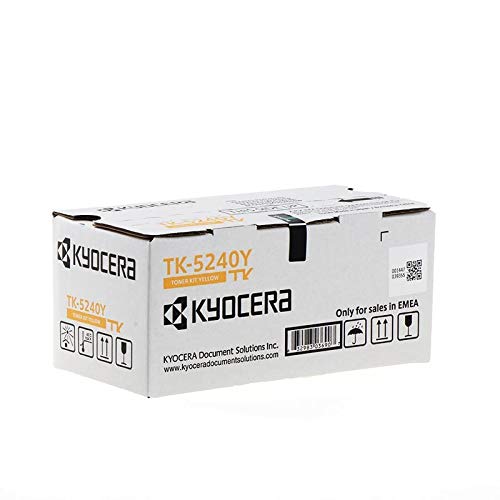Kyocera TK-5240Y Original Toner Gelb 1T02R7ANL0. Toner Drucker kompatibel für ECOSYS M5526cdn, ECOSYS M5526cdw, ECOSYS P5026cdn, ECOSYS P5026cdw Kyocera TK-5240Y Original Toner Gelb 1T02R7ANL0. Toner Drucker kompatibel für ECOSYS M5526cdn, ECOSYS M5526cdw, ECOSYS P5026cdn, ECOSYS P5026cdw von Kyocera