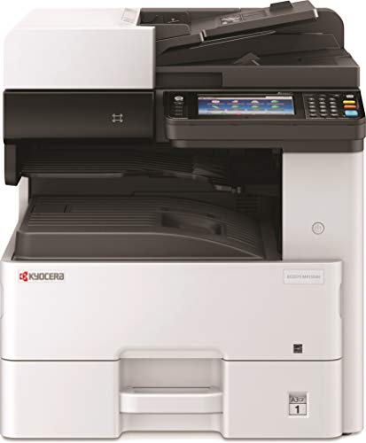 Kyocera Ecosys M4132idn Laserdrucker Multifunktionsgerät Schwarz Weiss. 32 Seiten A4 pro Minute. Din A3 Drucker. Drucker Scanner Kopierer USB 2.0, 1.200 dpi, Duplex von Kyocera