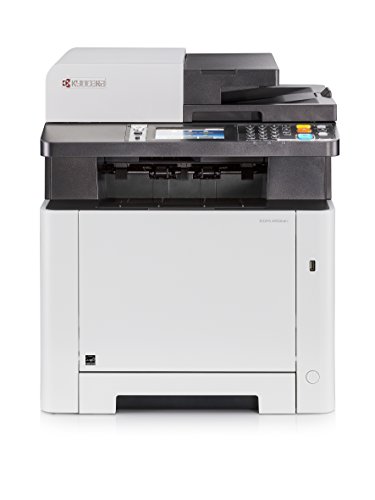 Kyocera Ecosys M5526cdw/Plus Farblaserdrucker Multifunktionsgerät WLAN: Drucker Scanner Kopierer, Fax. Mit Mobile-Print. Multifunktionsdrucker inkl. 3 Jahre Full Service Vor-Ort von Kyocera