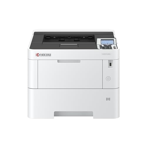 Kyocera Ecosys PA4500x Laserdrucker Schwarz Weiss, Duplex-Einheit, 45 Seiten pro Minute, Laserdrucker mit 100+500 Blatt Zufuhr, Gigabit LAN. Schwarz-Weiss-Drucker mit Mobile Print von Kyocera