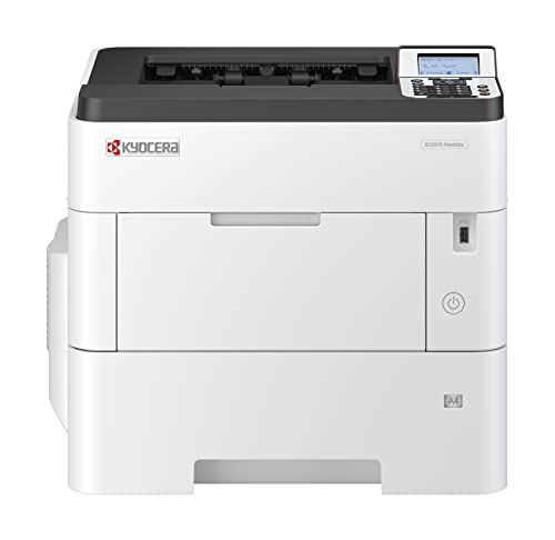 Kyocera Ecosys PA6000x Laserdrucker Schwarz Weiss, Duplex-Einheit, 60 Seiten pro Minute, Kyocera Laserdrucker mit 100+500 Blatt Zufuhr, Gigabit LAN. Laserdrucker mit Mobile Print von Kyocera