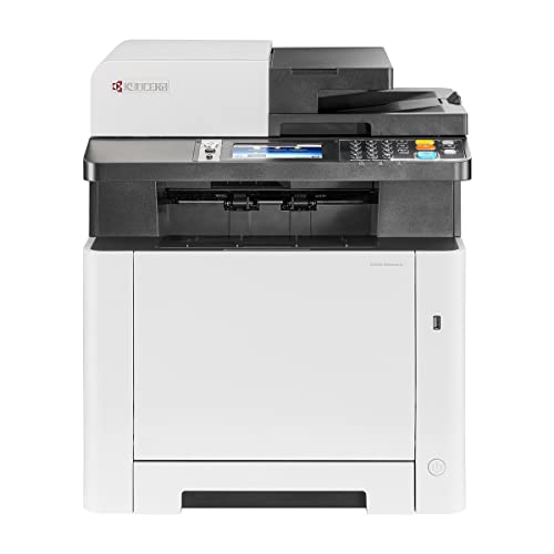 Kyocera Klimaschutz-System Ecosys M5526cdn/A Farblaser Multifunktionsdrucker: Drucker, Kopierer, Scanner. Inkl. Mobile-Print-Funktion von Kyocera
