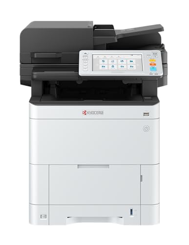 Kyocera Klimaschutz-System Ecosys MA4000cifx/Plus 4-in-1 Farblaser Multifunktionsdrucker. Drucker Scanner Kopierer, Faxgerät, Touchpanel. Mobile Print Smartphone. Inkl. 3 Jahre Full Service Vor-Ort von Kyocera