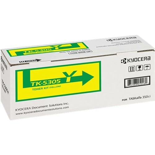 Kyocera Mita TK5305Y Original Toner 1er Pack TK-5305Y Gelb Einheitsgröße von Kyocera