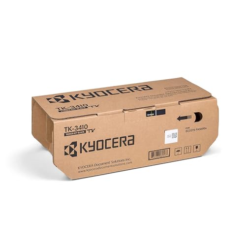 Kyocera TK-3410 Original Toner-Kartusche Schwarz, Kompatibel für Ecosys PA5000x von Kyocera