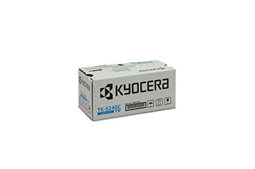 Kyocera TK-5240C Toner Cyan, Originalkartusche 1T02R7CNL0. Toner Drucker kompatibel für ECOSYS M5526cdn, ECOSYS M5526cdw, ECOSYS P5026cdn, ECOSYS P5026cdw. Kyocera TK-5240C Toner Cyan, Originalkartusche 1T02R7CNL0. Toner Drucker kompatibel für ECOSYS M5526cdn, ECOSYS M5526cdw, ECOSYS P5026cdn, ECOSYS P5026cdw. von Kyocera