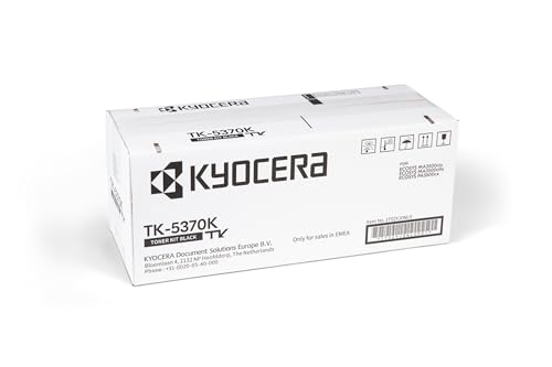 Kyocera TK-5370K Schwarz. Original Toner-Kartusche. Toner Drucker kompatibel für PA3500cx, MA3500cix und MA3500cifx von Kyocera