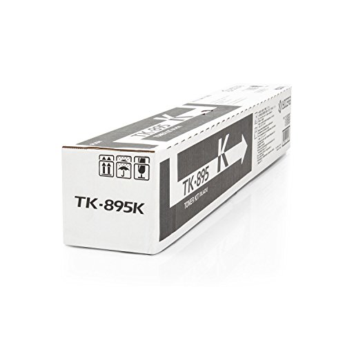 Original Kyocera 1T0T2K00NL / TK-895K, für FS-C 8525 MFP Premium Drucker-Kartusche, Schwarz, 12000 Seiten von Kyocera
