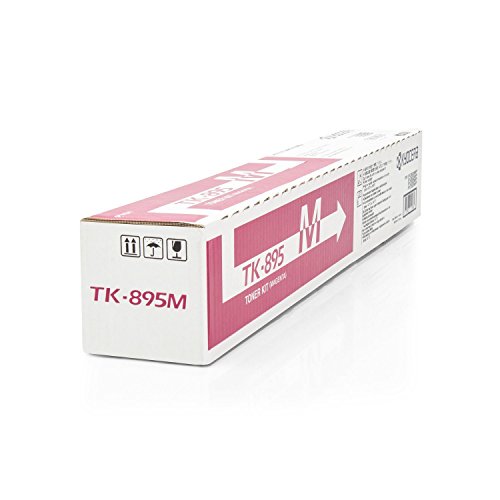 Original Kyocera 1T0T2K0BNL / TK-895M, für FS-C 8520 MFP Premium Drucker-Kartusche, Magenta, 6000 Seiten von Kyocera