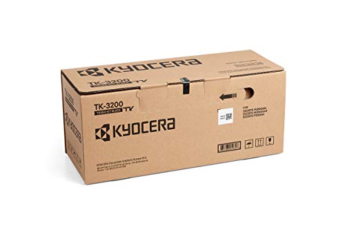 Kyocera TK-3200 Schwarz. Original Toner-Kartusche, Kompatibel für M3860idn, M3860idnf, P3260dn von Kyocera