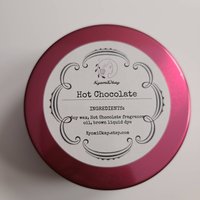 Heiße Schokolade - 210G Handgemachte Sojakerzen von KyomiOkay