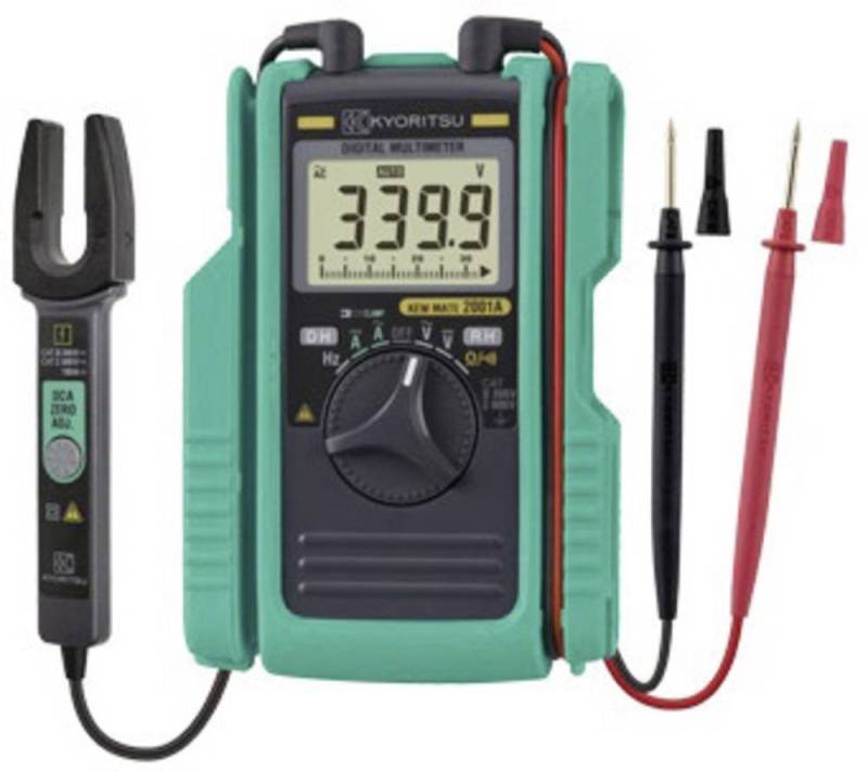Kyoritsu Sensor Kyoritsu KEW Mate 2001 A Hand-Multimeter, Stromzange digital CAT II, (KEW Mate 2001 A) von Kyoritsu