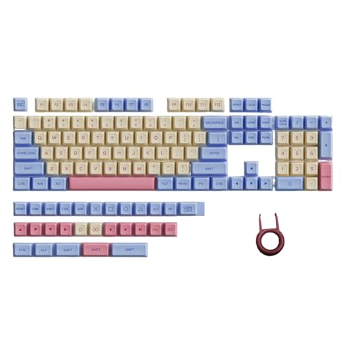 Kytxqikd 132 Tasten PBT Rosa Niedliche Tastenkappen Dye-Sublimation Key Caps XDA Keycap Kits für Mechanische Tastatur Kytxqikd 132 Tasten PBT Rosa Niedliche Tastenkappen Dye-Sublimation Key Caps XDA Keycap Kits für Mechanische Tastatur von Kytxqikd