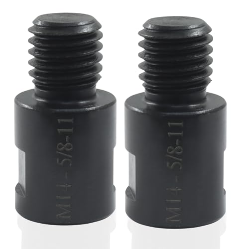 Kyuionty Winkelschleifer-Adapter, Konverter-Aufsätze, 5/8-Zoll-11 Buchse auf M14-Stecker, Schnittstellen-Anschlussgewinde für Polierer, Bohrer, Verbindungswerkzeug, 2 Stück Kyuionty Winkelschleifer-Adapter, Konverter-Aufsätze, 5/8-Zoll-11 Buchse auf M14-Stecker, Schnittstellen-Anschlussgewinde für Polierer, Bohrer, Verbindungswerkzeug, 2 Stück von Kyuionty
