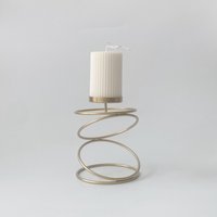 Goldener Stumpenkerzenhalter Mit Ringdesign, Home Décor-Stumpenkerzenhalter. Stumpenkerze Geschenk Goldener Stumpenkerzenhalter Mit Ringdesign, Home Décor-Stumpenkerzenhalter. Stumpenkerze Geschenk von KandleAndCompany