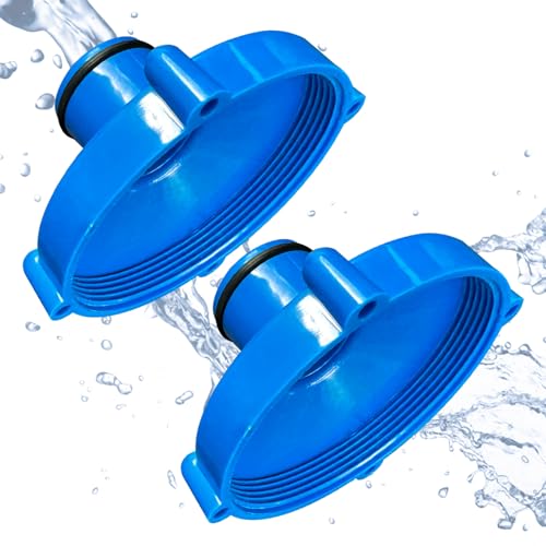 Kyzuzia 2pcs Poolsauger Adapter für Saugschlauch (Ø 80 mm auf Ø 32 mm), Adapter für Saugschlauch für Quick-up Pools von Kyzuzia