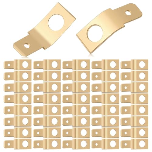 Kznifmk 100 Stück Schnelltrennverbinder, Nicht Isolierte Lötfreie Trennadapter, 1/4-Steckerlasche, Flachstecker-Stecker von Kznifmk