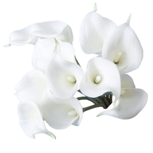 Kznifmk 12 Stück künstliche Calla, Dekoration für Haus, Kznifmk 12 Stück künstliche Calla, Dekoration für Haus, von Kznifmk