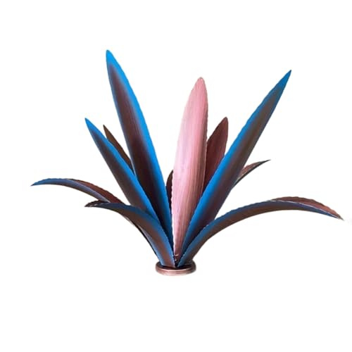 Kznifmk 1x Tequila Rustic Sculpture, DIY Metall Agave Pflanze, Zufällige Farbe Hausdekoration, Innen- und Außenbereich Kznifmk 1x Tequila Rustic Sculpture, DIY Metall Agave Pflanze, Zufällige Farbe Hausdekoration, Innen- und Außenbereich von Kznifmk