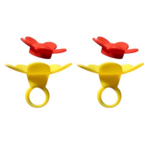 Kznifmk 2 Stück Vogelfutterstation mit für Vögel in Blumen für den Außenbereich, Futterwerkzeug für Vögel Kznifmk 2 Stück Vogelfutterstation mit für Vögel in Blumen für den Außenbereich, Futterwerkzeug für Vögel von Kznifmk