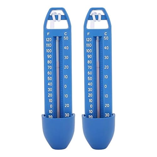 Kznifmk 2-Teiliges Pool-Temperaturmessgerät, Einfach zu Verwendendes Schwimmbadzubehör für Schwimmbad, SPA, Sauna im Freien und Drinnen Kznifmk 2-Teiliges Pool-Temperaturmessgerät, Einfach zu Verwendendes Schwimmbadzubehör für Schwimmbad, SPA, Sauna im Freien und Drinnen von Kznifmk