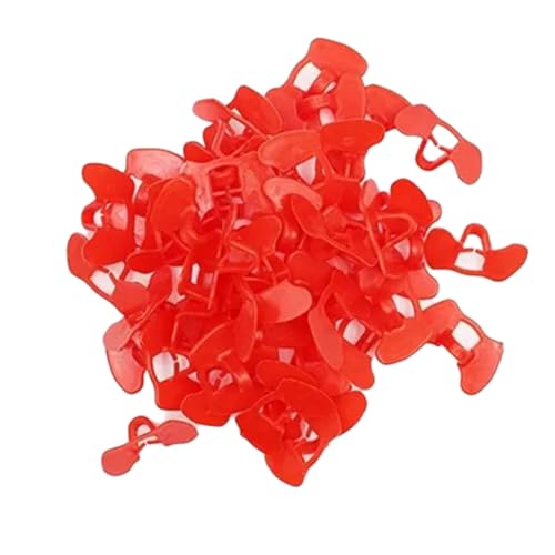 Kznifmk 200 Stück Gläser gegen das Stechen von Huhn, Schutzbrille, Antihaft-Hühnerbrille, Druckring Kznifmk 200 Stück Gläser gegen das Stechen von Huhn, Schutzbrille, Antihaft-Hühnerbrille, Druckring von Kznifmk