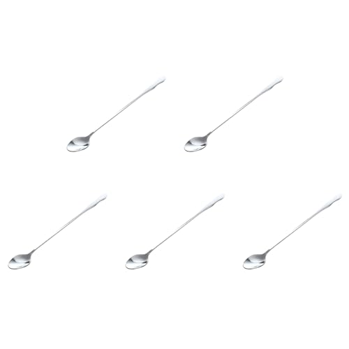 Kznifmk 5 Stück 25,4 cm Geschirr aus Edelstahl, langer , Ecope, kleiner von Kznifmk
