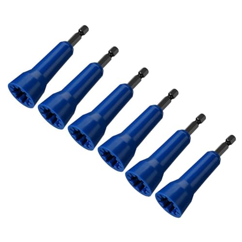 Kznifmk 6-Teiliger Nut Twister Twist-Drahtverbinder-Einsatz, Drahtverbinder-Treiber mit 1/4-Spannfutter-Teilesatz Kznifmk 6-Teiliger Nut Twister Twist-Drahtverbinder-Einsatz, Drahtverbinder-Treiber mit 1/4-Spannfutter-Teilesatz von Kznifmk