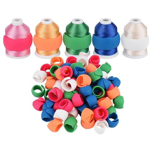 Kznifmk 66 Stück Stickständer – Halten Sie die Spule organisiert – Spulenhalter zum Sticken, Nähen Kznifmk 66 Stück Stickständer – Halten Sie die Spule organisiert – Spulenhalter zum Sticken, Nähen von Kznifmk